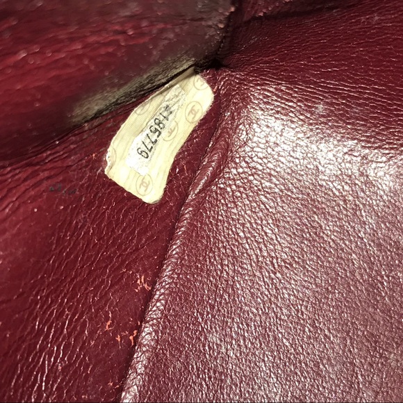 SOLD Chanel vintage medium double flap lambskin CF - Picture 8 of 8